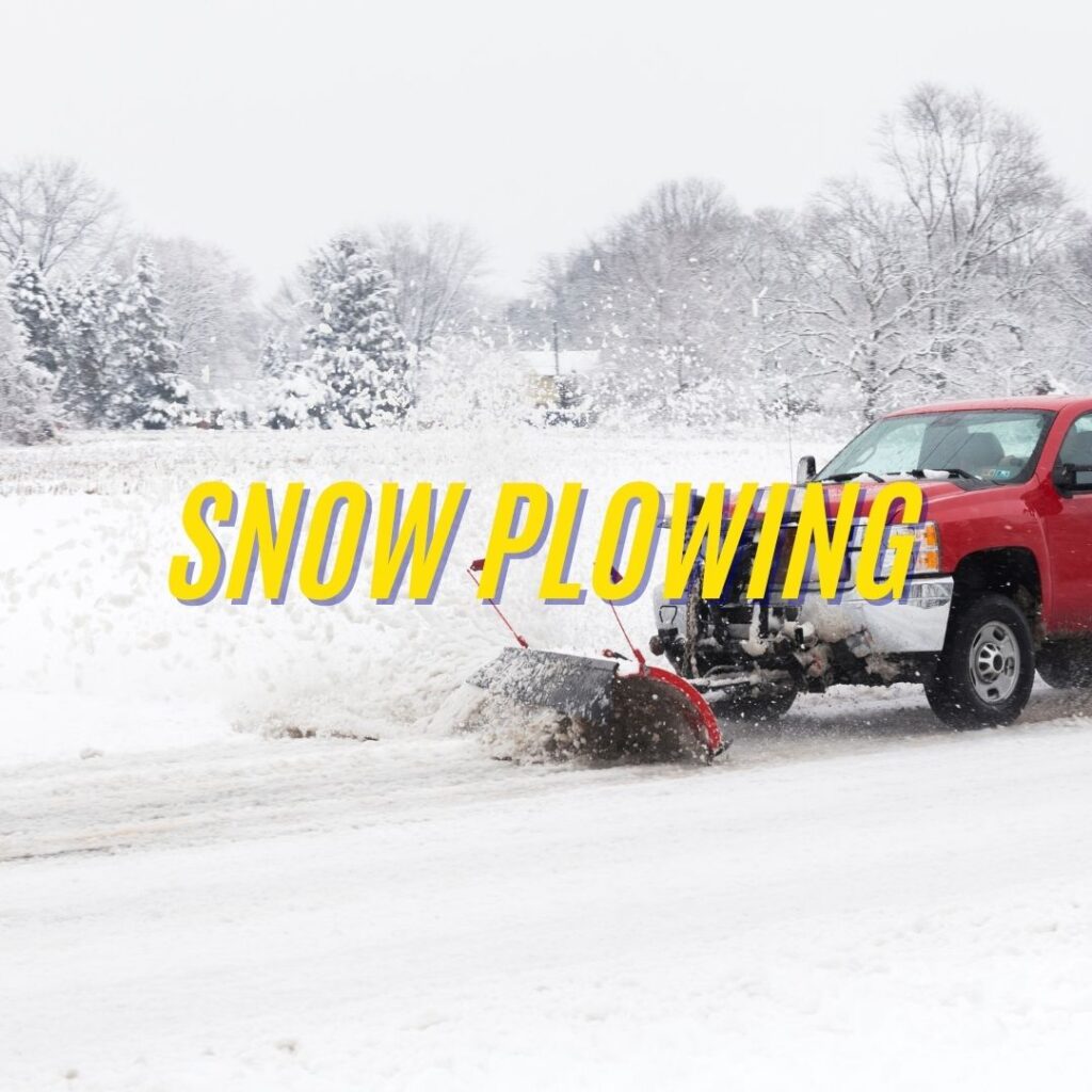 Snowplowing